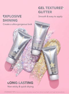 SHEGLAM Party Starter Body Highlighter Glitter Gel - Ice Breaker Ice Breaker  - Image 2
