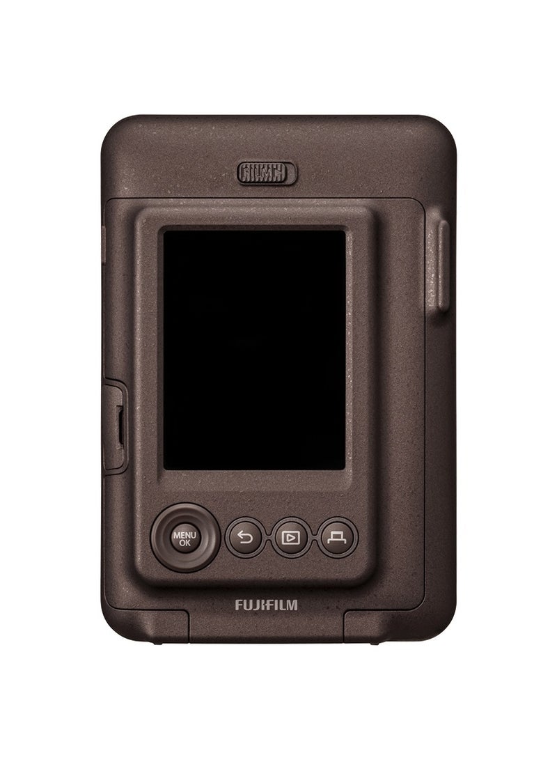 فوجي فيلم - كاميرا Instax Mini LiPlay 2 في 1 الفورية الهجينة مع طابعة الهاتف الذكي - Image 1