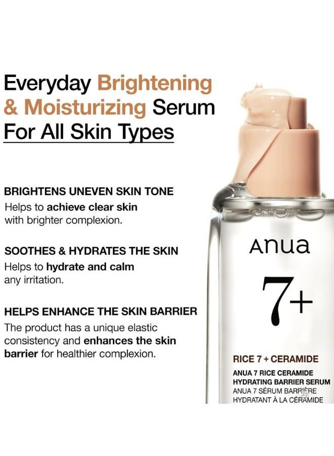 Anua - 7 Rice Ceramide Hydrating Barrier Serum 50ml - Image 1