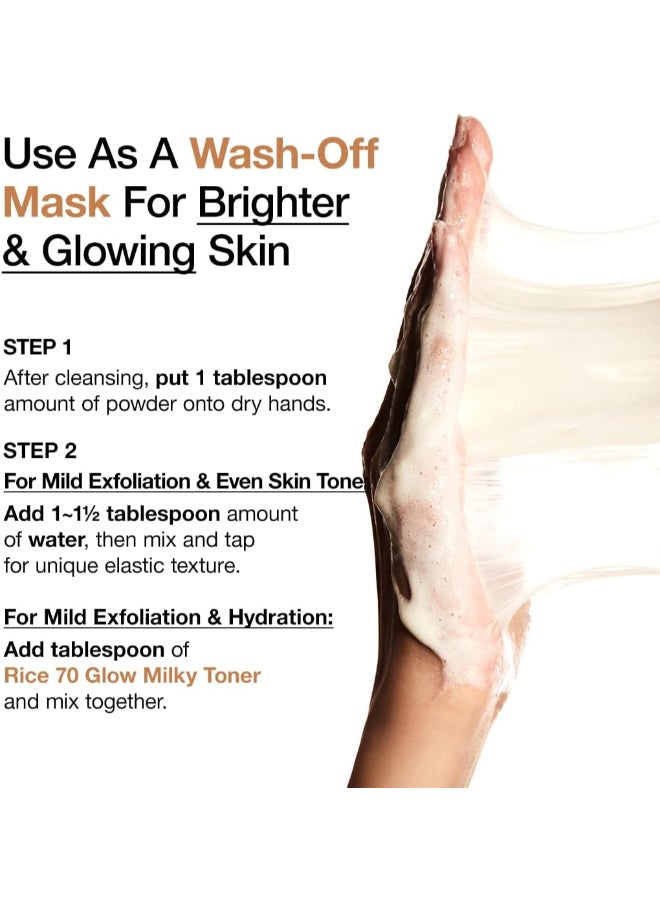 Anua Rice Enzyme Brightening Cleansing Powder, 40G 40grams  - Image 4
