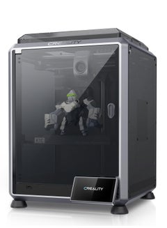 كريليتي 3D K1C 3D Printer, 2024 New Version 600mm/s High-Speed Auto Leveling Clog-Free Robust Direct Extruder K1 Upgrade 3D Printer with AI Camera 300°C Printing Support Carbon Fiber Filaments K1C  - Image 1