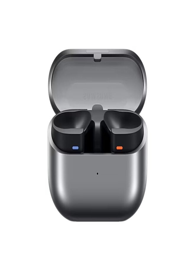Samsung Galaxy Buds3 Pro Wireless Bluetooth Earbuds with Adaptive Noise Control Hi-Fi Sound 360 Audio Silver - Image 2