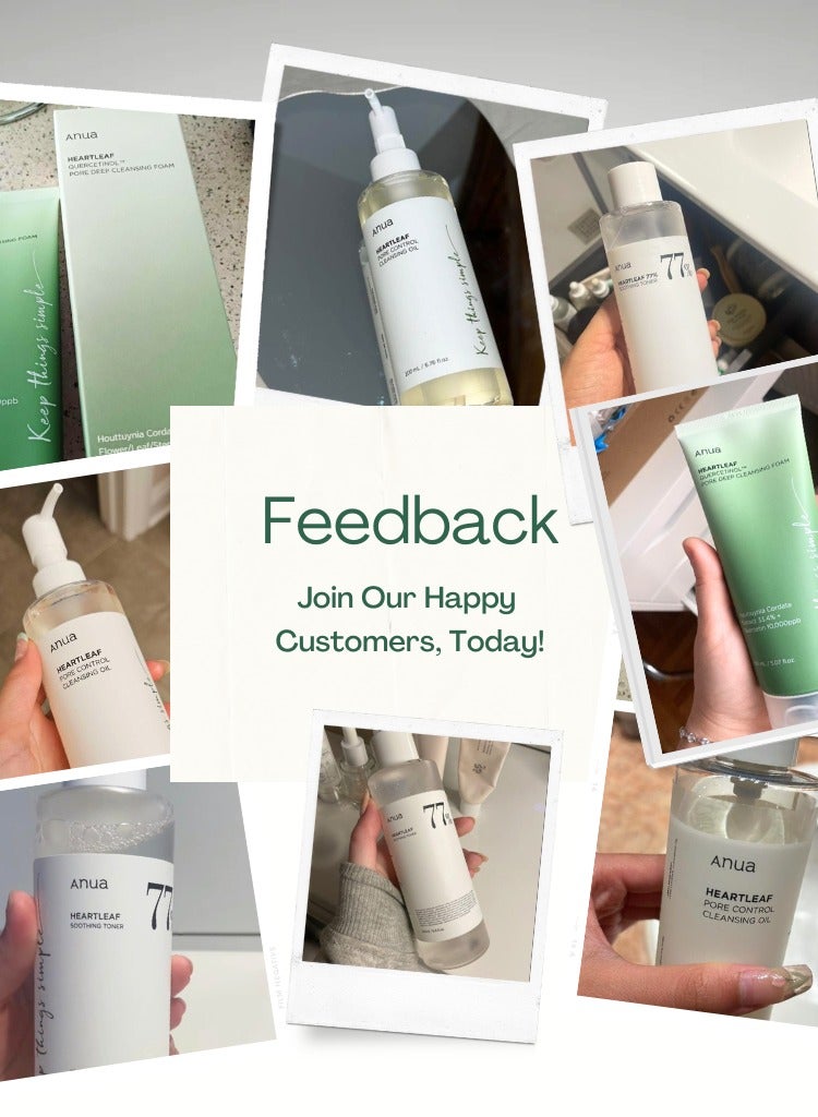 Anua Heartleaf Pore Purifying Skincare Set - Pore Control Cleansing Oil - Quercetinol Deep Cleansing Foam - and 77 Soothing Toner for Clear - Balanced - and Hydrated Skin - Face Scrubber - 600ml  - Image 3