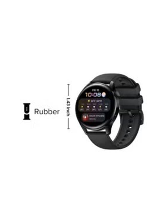 HUAWEI Renewed - Watch 3 - SmartWatch All-day SpO2 Monitoring Black  - Image 2