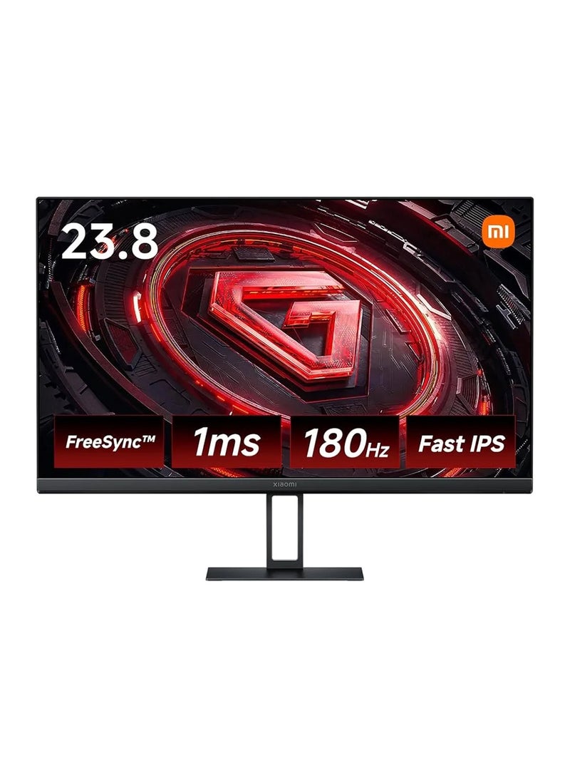 Xiaomi - 24 inch G24i Gaming Monitor, Fast IPS Display, FHD Resolution, 180Hz Refresh Rate, 1ms Response Time, FreeSync Technology, HDR Display, 7.5mm Ultra-Thin Black - Image 1