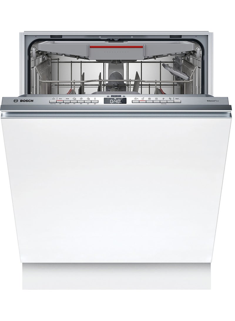 BOSCH Fully-Integrated Dishwasher with VarioFlex, 60 cm, Stainless Steel, with SilencePlus and AquaStop 2400 W SMV4HMX65M White  - Image 1