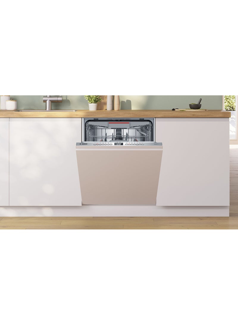 BOSCH Fully-Integrated Dishwasher with VarioFlex, 60 cm, Stainless Steel, with SilencePlus and AquaStop 2400 W SMV4HMX65M White  - Image 2