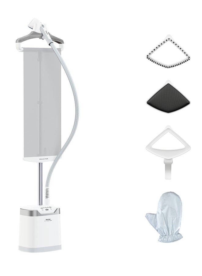 Tefal TEFAL Pro Style Care Garment Steamer | Extra-Powerful Steam Up to 42 g/minute | Perfect Results | 1.3 L 2000 W IT8470M0 White and silver  - Image 1