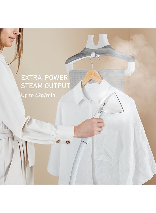 Tefal TEFAL Pro Style Care Garment Steamer | Extra-Powerful Steam Up to 42 g/minute | Perfect Results | 1.3 L 2000 W IT8470M0 White and silver  - Image 3