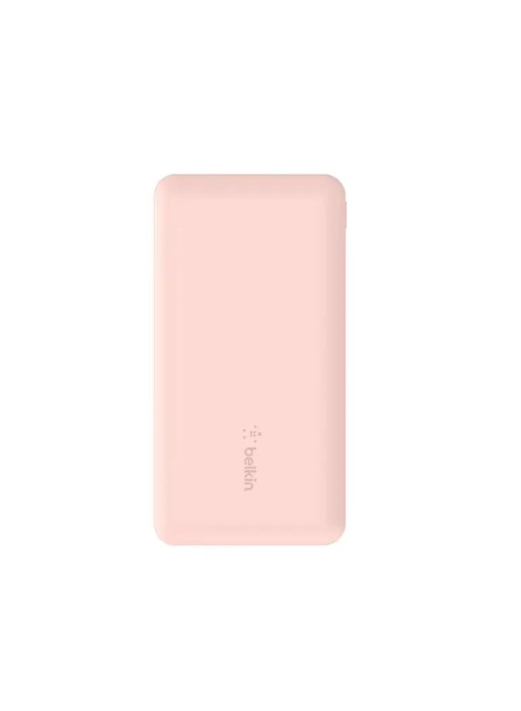 بيلكين شاحن محمول Boost Charge بسعة 10000 مللي أمبير، موصل USB-A إلى Lightning، 3.4 أمبير إجمالي، شحن جهازين في آن واحد، تعزيز عمر البطارية ومنفذ USB-A مزدوج - - Image 1