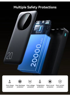 JOYROOM 20000 mAh JR-PBF14 2.4A LED Power Bank Black  - Image 5