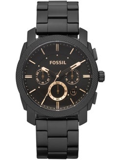 FOSSIL Men's Stainless Steel Analog Watch FS4682 – 42 mm – Black  - Image 1