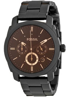 FOSSIL Men's Stainless Steel Analog Watch FS4682 – 42 mm – Black  - Image 2