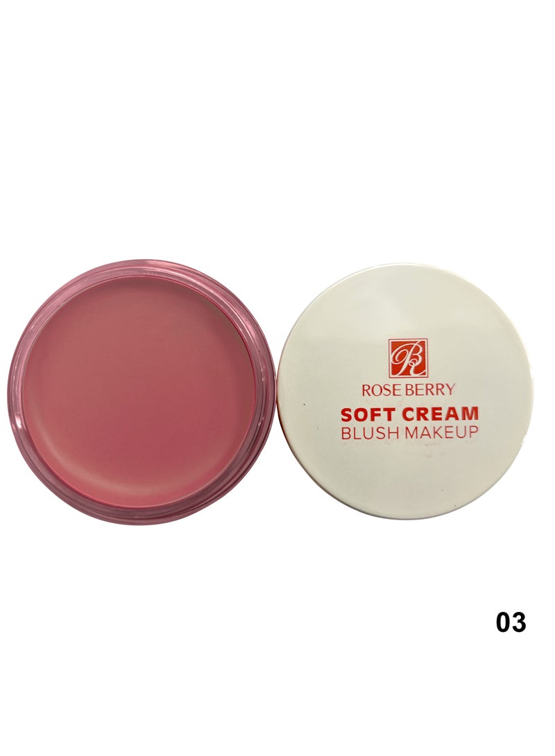 روز بيري أحمر الخدود الكريمي الناعم - Image 1