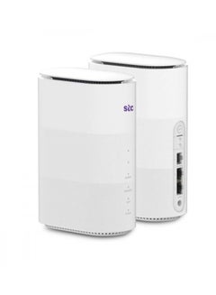 801A 5G Wi-Fi 6, AX1800 | Indoor Router | Works On All Networks with High Speed Upto 3600 ZTE By STC Version | MC801A White