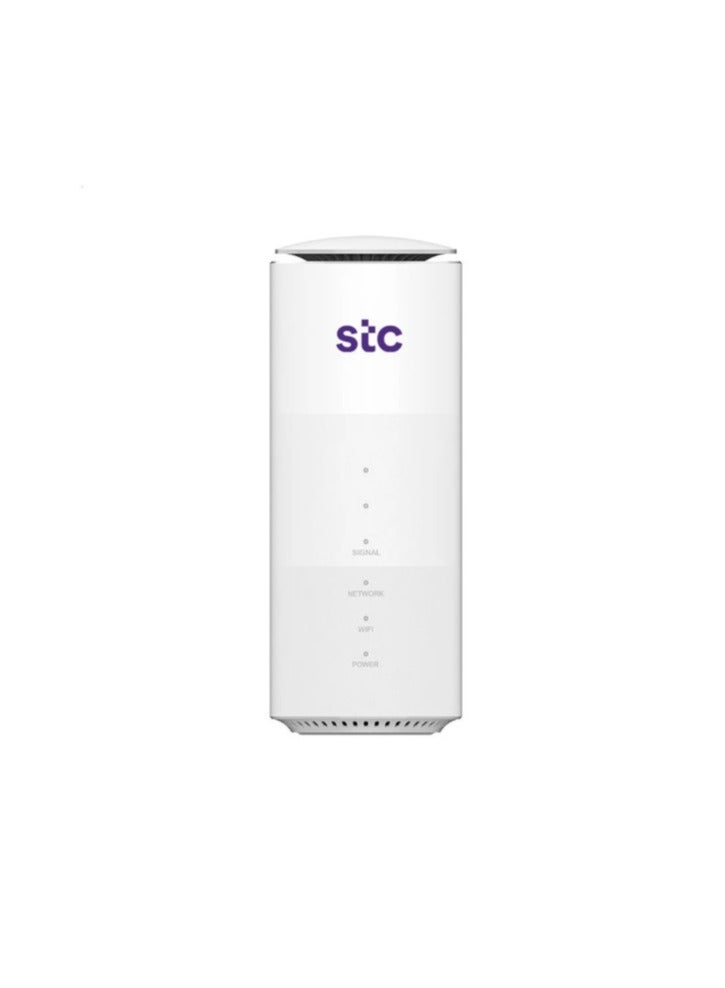 STC - 801A 5G Wi-Fi 6, AX1800 | Indoor Router | Works On All Networks with High Speed Upto 3600 ZTE By STC Version | MC801A White - Image 1