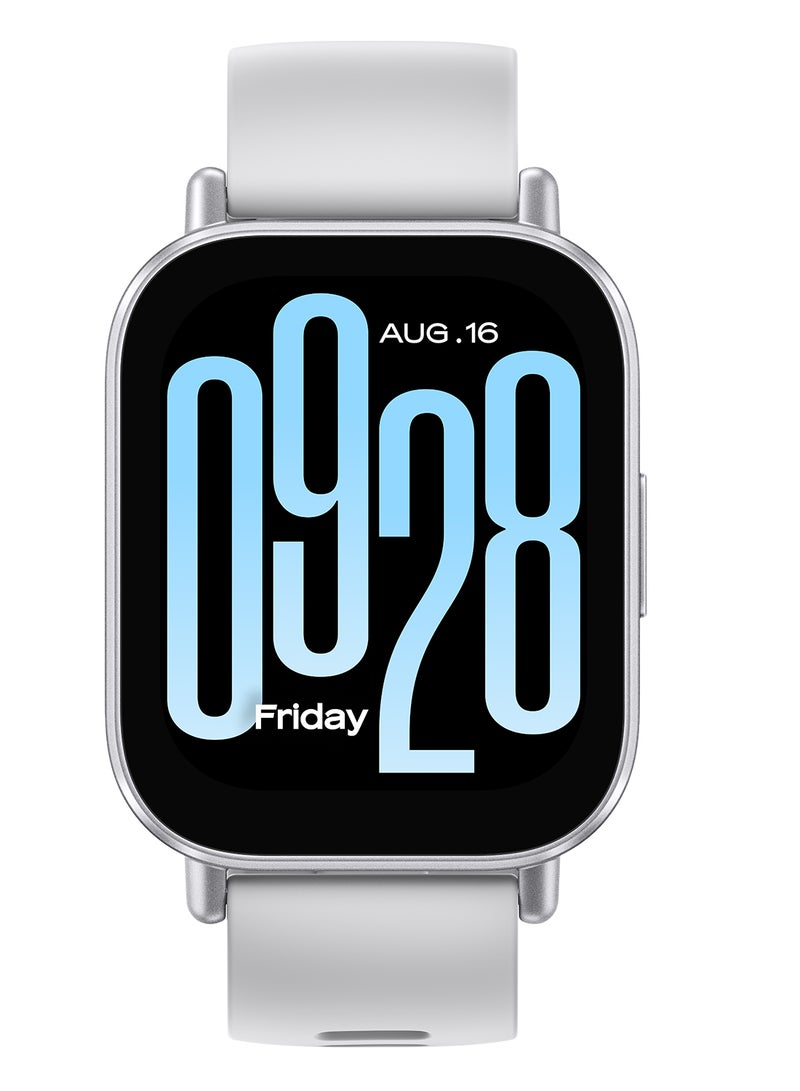 Xiaomi Redmi Watch 5 Active BHR8790GL - Matt Silver, Budget-Friendly Smartwatch with 2" LCD Display, Fitness Tracking And 18 Days Battery Life Matte Silver - Image 1