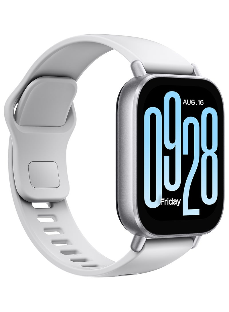 Xiaomi Redmi Watch 5 Active BHR8790GL - Matt Silver, Budget-Friendly Smartwatch with 2" LCD Display, Fitness Tracking And 18 Days Battery Life Matte Silver - Image 2