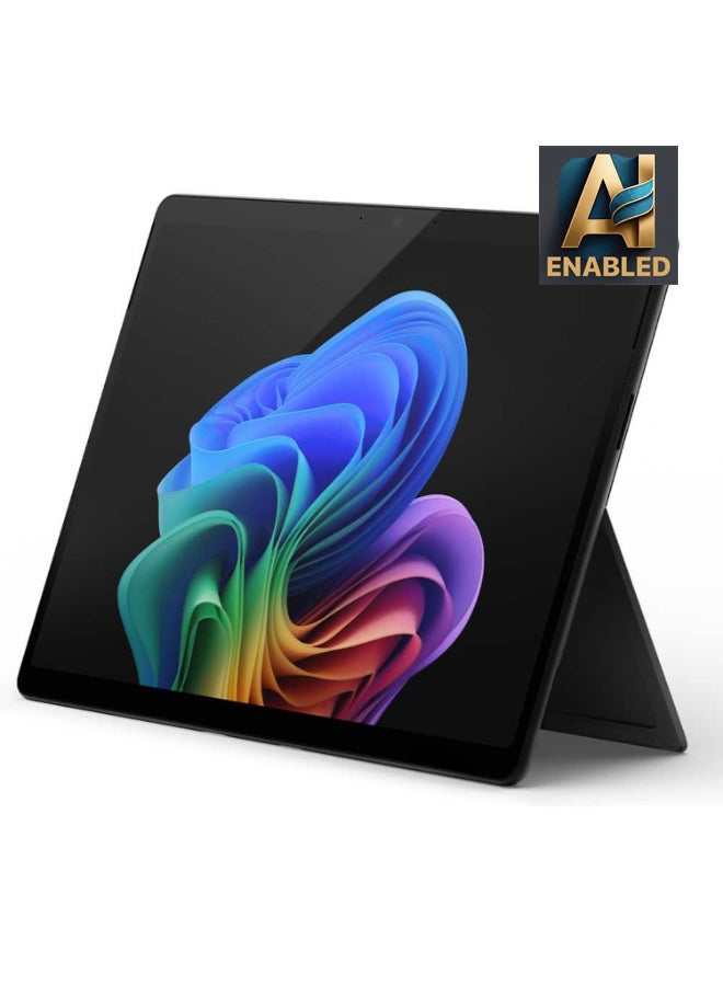 مايكروسوفت - كمبيوتر محمول Surface Pro 11 Copilot+ بشاشة مقاس 13 بوصة ومعالج Qualcomm Snapdragon X Elite وذاكرة وصول عشوائي 16 جيجابايت وذاكرة SSD سعة 512 جيجابايت ورسومات Qualcomm Adreno وWindows 11 Home - Image 1