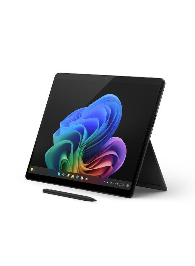 Microsoft - Surface Pro 11 Copilot+ PC Tower PC13-Inch Display, Qualcomm Snapdragon X Elite Processor/16GB RAM/1TB SSD/Qualcomm Adreno Graphics/Windows 11 English/Arabic BLACK - Image 1
