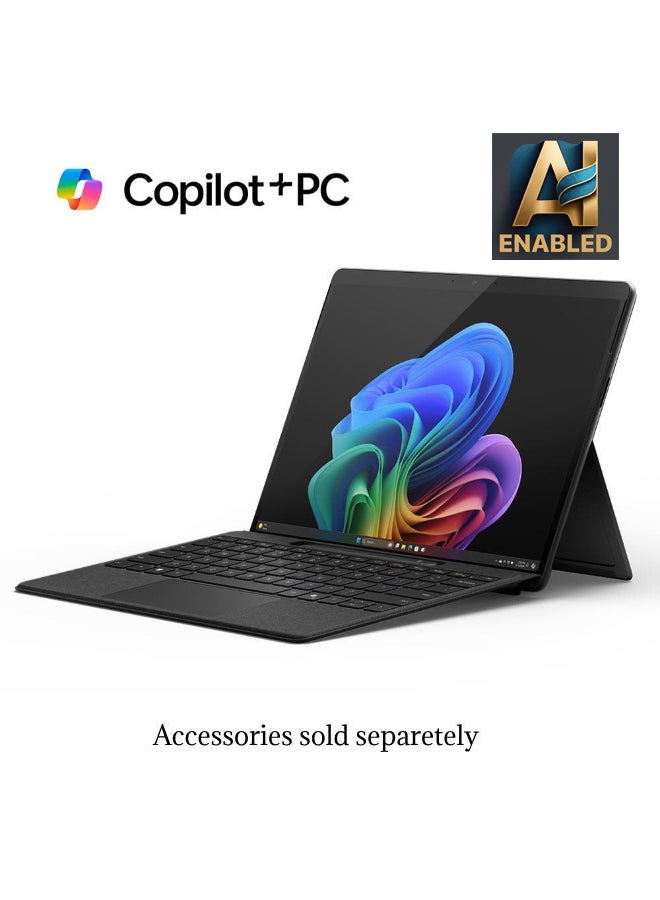 Microsoft Surface Pro 11 Copilot+ PC Tower PC13-Inch Display, Qualcomm Snapdragon X Elite Processor/16GB RAM/1TB SSD/Qualcomm Adreno Graphics/Windows 11 English/Arabic BLACK - Image 2