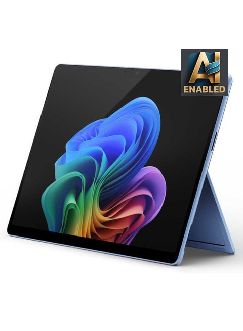 Surface Pro 11 Copilot+ PC Laptop With 13-Inch Display, Qualcomm Snapdragon X Elite Processor/16GB RAM/512GB SSD/Qualcomm Adreno Graphics/Windows 11 Home English/Arabic SAPPHIRE