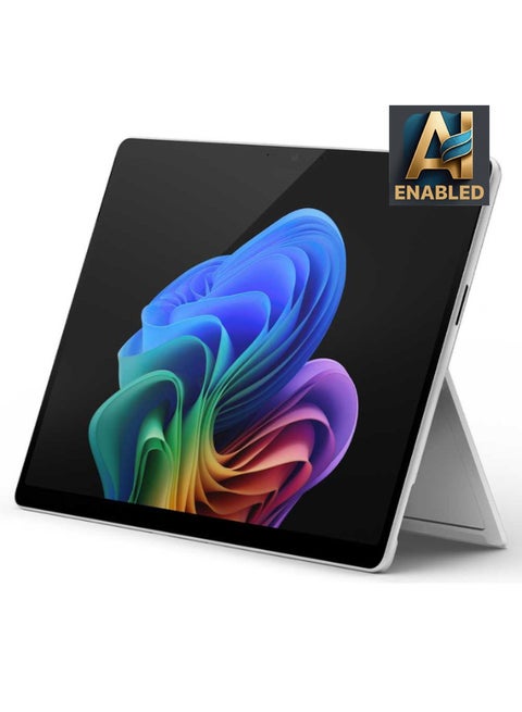 Surface Pro 11 Copilot+ PC Tower PC13-Inch Display, Qualcomm Snapdragon X Elite Processor/32GB RAM/1TB SSD/Qualcomm Adreno Graphics/Windows 11 Home English/Arabic PLATINUM