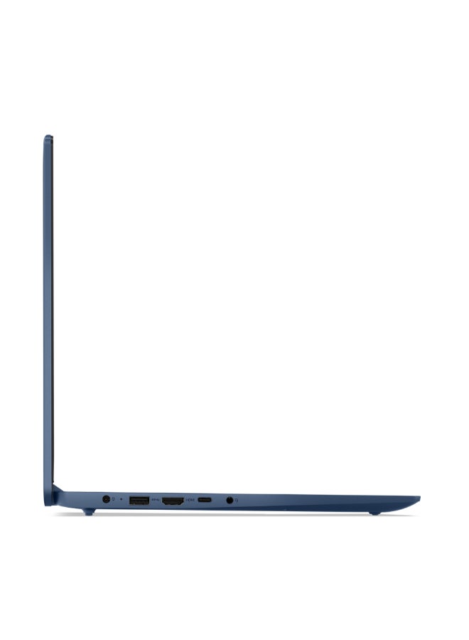 لينوفو - لابتوب ايديا باد سليم 3 بشاشة 15.6 بوصة فائقة الدقة ، معالج كور i3-N305 / ذاكرة وصول عشوائي رام 8 جيجابايت / سعة تخزين 512 جيجابايت اس اس دي / بطاقة رسومات انتل يو اتش دي الإنجليزية/العربية أزرق عميق - Image 1
