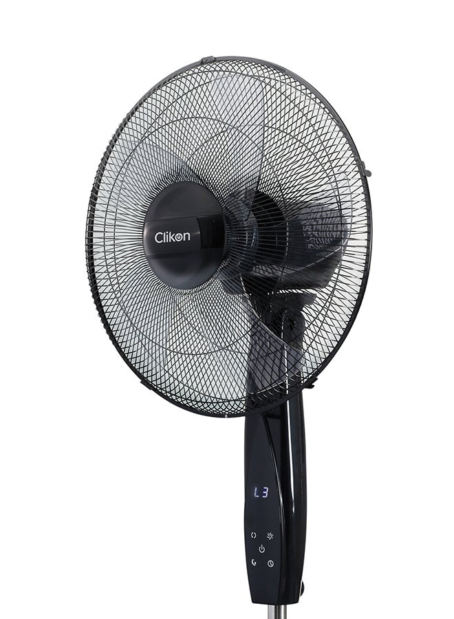 Clikon 16" Stand Fan With Remote Control CK2046 Grey  - Image 3