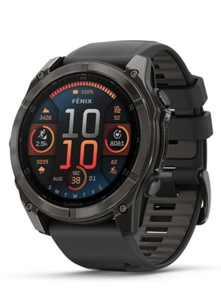 Fenix 8 - 51MM - Up To 29 Days Battery Life - 1.4"inch Amoled Display, Scratch Resistant, Sapphire Crystal, Heart Rate Monitor, All Day Stress Monitor, Offline Voice Command, Calling Features, Super Bright LED Flashlight, iOS and Android Compatible Carbon Gray - pnsku/N70103881V/45/_/1730203006/2b63a5f5-ef82-4340-9424-e343da9697b6