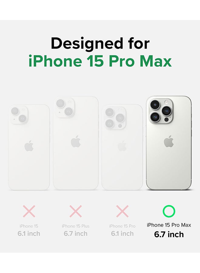 Ringke Onyx Case Compatible With iPhone 15 Pro Max, Enhanced Grip Tough Flexible TPU Shockproof Rugged Bumper Phone Cover - Action Painting - Image 2