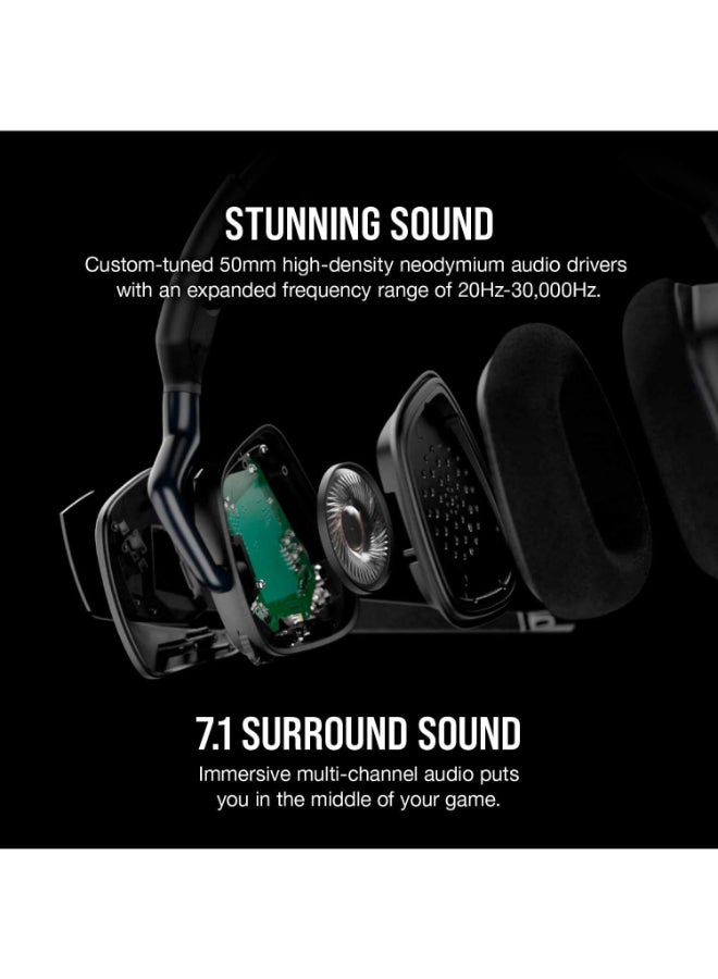 CORSAIR Corsair Void Elite Wired Over Ear Headphones with Mic (Carbon)  - Image 3