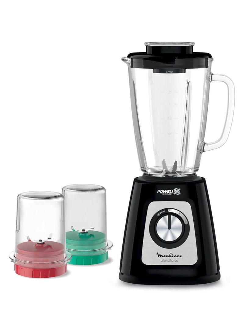 Moulinex Blendforce Blender 800 Watt 800 W LM4358EG/98 Black  - Image 1