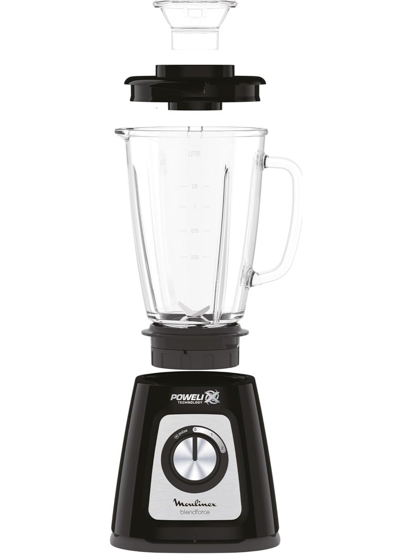 Moulinex Blendforce Blender 800 Watt 800 W LM4358EG/98 Black  - Image 2