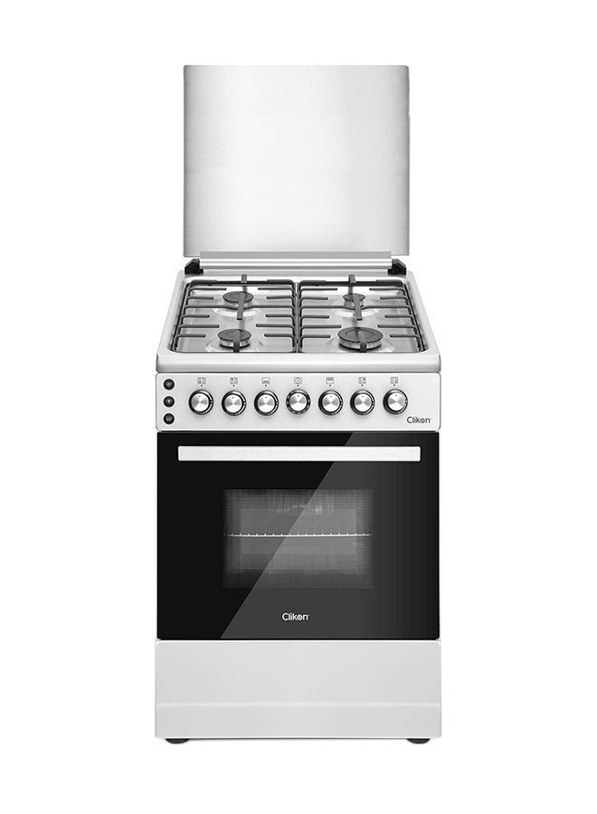 كليكون 60x60 Freestanding Cooking Range Made In Turkey CK300 Silver  - Image 1
