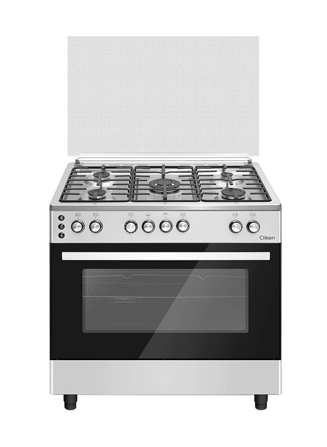 كليكون 90x60 Freestanding Cooking Range Made In Turkey CK301 Silver  - Image 1