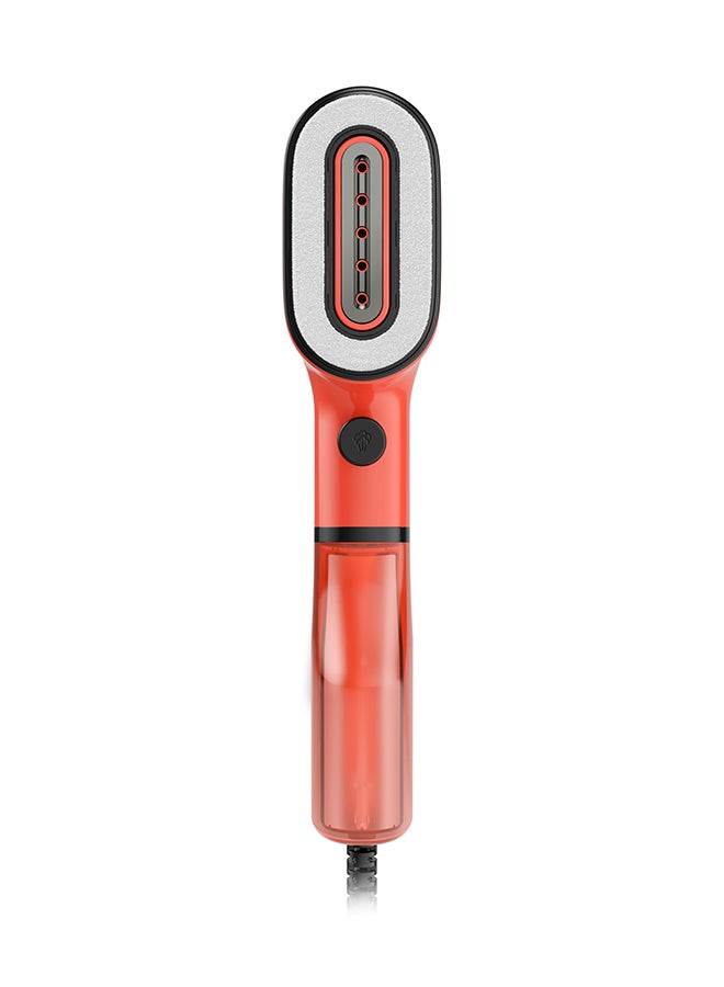 Tefal - TEFAL Pure POP Garment Steamer | Steams/Purifies Garments | Steam Output Up to 20 g/min | Removes Lint | Delicate Fabrics | Reversible Pad System | Ultra-Compact | Travel-Friendly | Fast Heat-Up | 70 ml 1300 W DT2022G0 Coral Red - Image 1