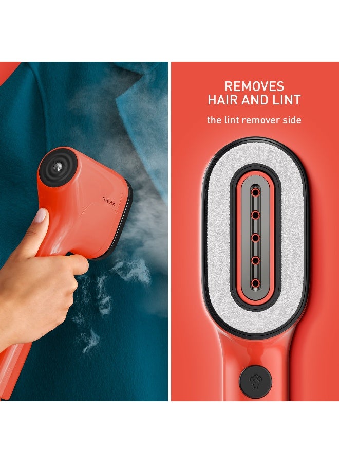 تيفال مكواة الملابس البخارية TEFAL Pure POP | تبخير/تنقية الملابس | إنتاج بخار يصل إلى 20 جرام/دقيقة | يزيل الوبر | الأقمشة الحساسة | نظام وسادة قابل للعكس | مدمجة للغاية | مناسبة للسفر | تسخين سريع | - Image 4