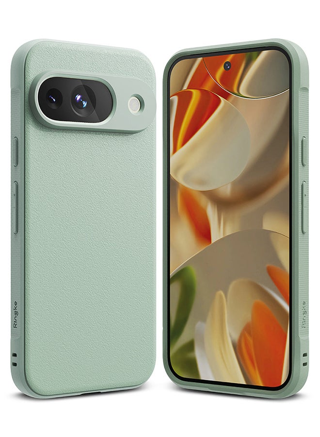 Ringke Onyx Case Compatible with Google Pixel 9, Enhanced Grip Tough Flexible TPU Shockproof Rugged TPU Bumper Drop Protection Phone Cover - Mint  - Image 1