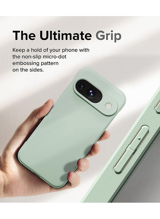 Ringke Onyx Case Compatible with Google Pixel 9, Enhanced Grip Tough Flexible TPU Shockproof Rugged TPU Bumper Drop Protection Phone Cover - Mint  - Image 5