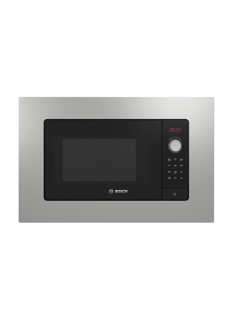 بوش Series 2 Built-In Microwave Oven 59 X 38 Cm, 25 Liter, Quick Start BEL653MS3M Stainless Steel  - Image 1