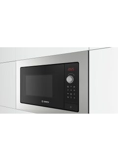بوش Series 2 Built-In Microwave Oven 59 X 38 Cm, 25 Liter, Quick Start BEL653MS3M Stainless Steel  - Image 2