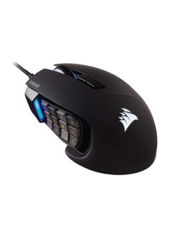 CORSAIR Corsair Scimitar RGB Elite, MOBA/MMO Gaming Mouse, Black  - Image 1