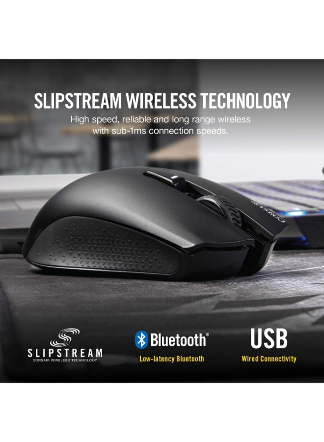 CORSAIR Corsair Harpoon RGB Wireless Gaming Mouse-Backlit RGB LED, 10000 DPI, Optical - Black  - Image 3