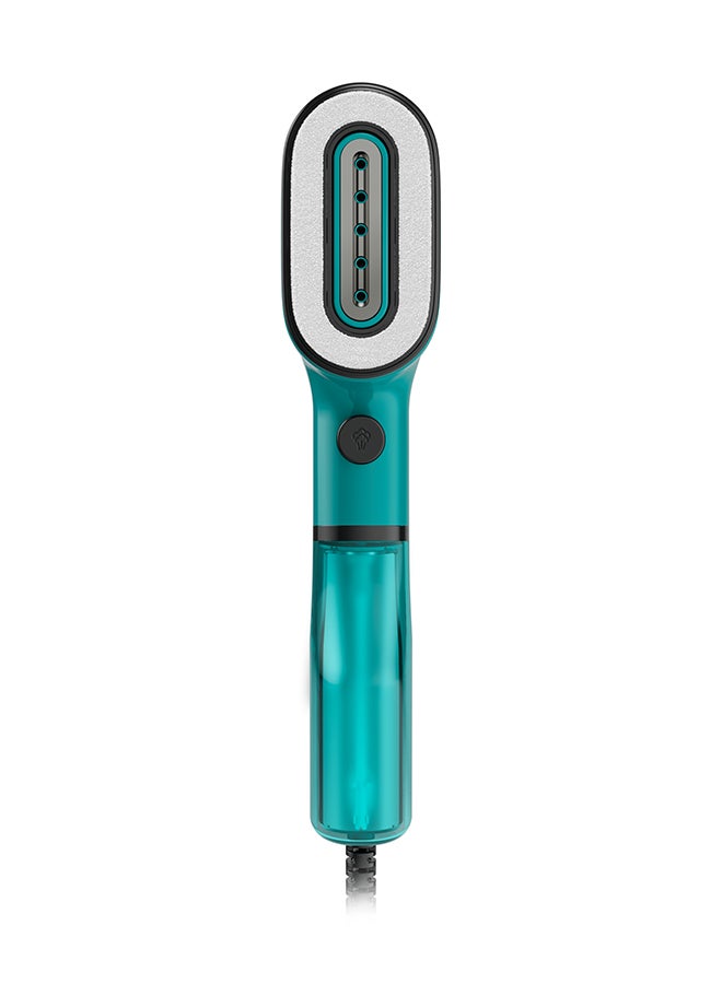 Tefal - TEFAL Pure POP Garment Steamer | Steams/Purifies Garments | Steam Output Up to 20 g/min | Removes Lint | Delicate Fabrics | Reversible Pad System | Ultra-Compact | Travel-Friendly | Fast Heat-Up | 70 ml 1300 W DT2024G0 Green - Image 1