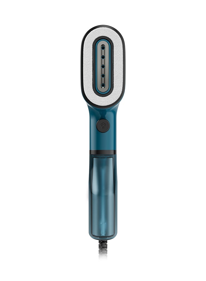 Tefal TEFAL Pure POP Garment Steamer | Steams/Purifies Garments | Steam Output Up to 20 g/min | Removes Lint | Delicate Fabrics | Reversible Pad System | Ultra-Compact | Travel-Friendly | Fast Heat-Up | 70 ml 1300 W DT2020G0 Alpes Blue  - Image 2