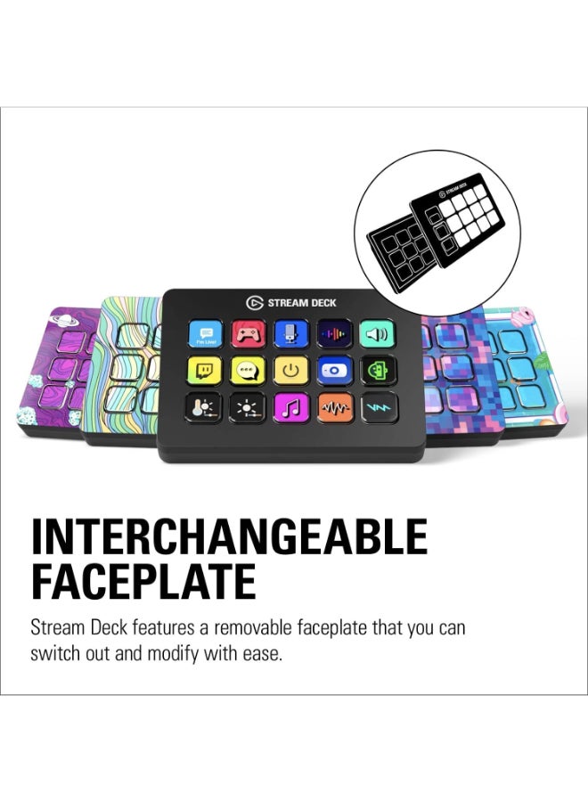 elgato - Stream Deck Mk.2 – Usb Productivity Controller - Image 1