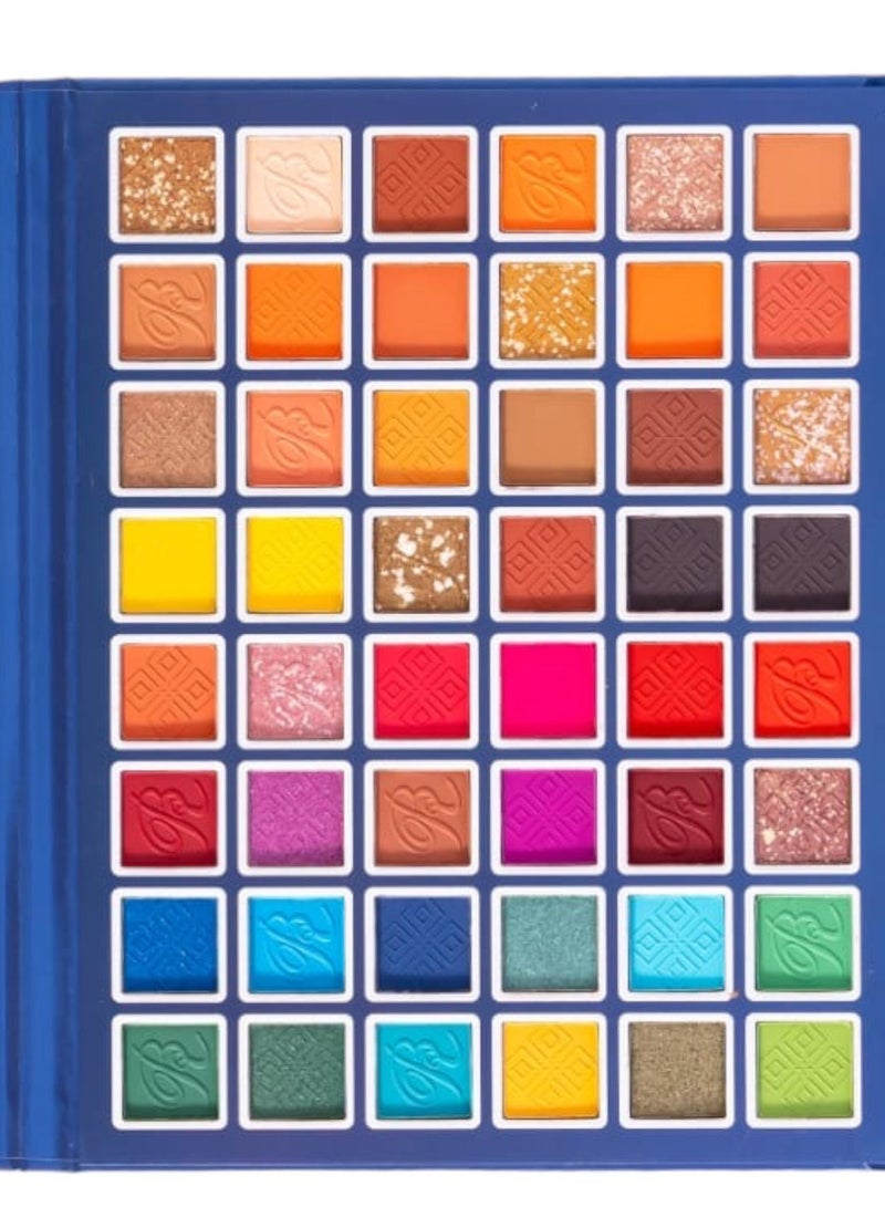 ROSE BERRY - 48 Color  Eyeshadow Palette Multicolour - Image 1