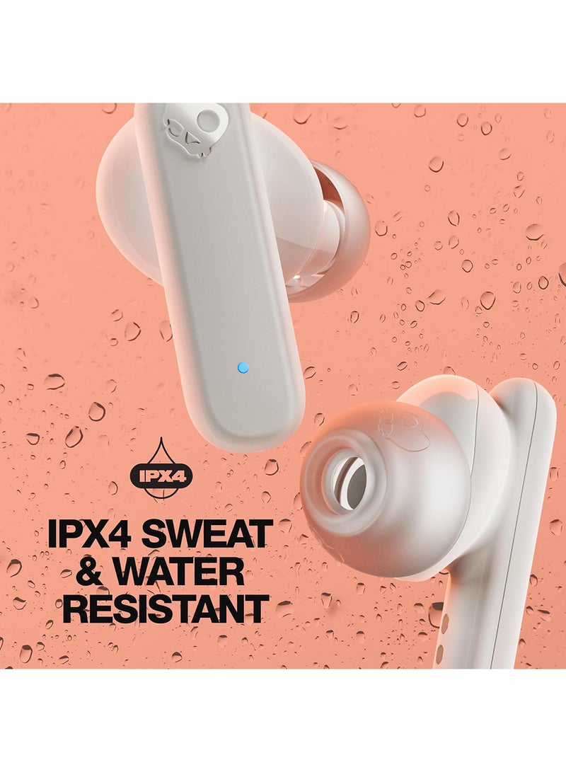 سكل كاندي سماعات أذن لاسلكية داخل الأذن، بطارية تدوم 20 ساعة، 50% من البلاستيك المتجدد، ميكروفون، تعمل مع أجهزة iPhone وAndroid وBluetooth - Image 5