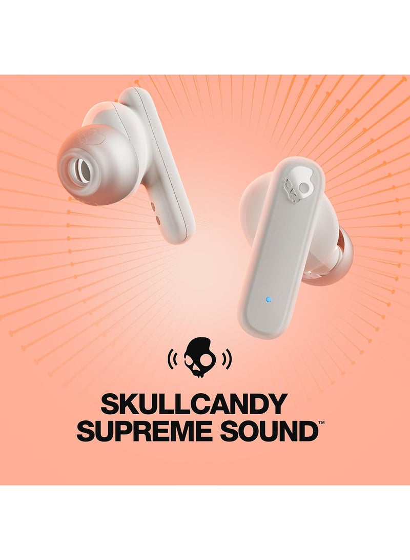 سكل كاندي سماعات أذن لاسلكية داخل الأذن، بطارية تدوم 20 ساعة، 50% من البلاستيك المتجدد، ميكروفون، تعمل مع أجهزة iPhone وAndroid وBluetooth - Image 3